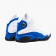 Nike Air Jordan 13 Retro Hyper Royal Herre 414571 117 Hvid/Hyper Royal-Sort