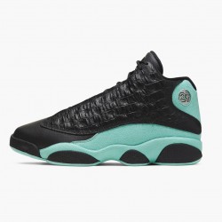 Nike Air Jordan 13 Retro "Island Green" Herre Sort/Island Grøn/Metallic Si 414571 030