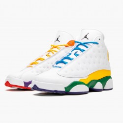 Nike Air Jordan 13 Retro "Playground" Dame CV0785 158 Hvid/Sort-Crt Prpl-Ttl Orang