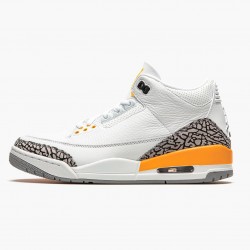 Nike Air Jordan 3 Retro "Laser Orange" Dame/Herre CK9246 108 Hvid/Laser Orange-Cement Grå 