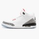 Nike Air Jordan 3 Retro NRG Mocha Herre 923096 101 Hvid/Fire Rød-Cement Grå