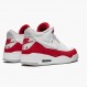 Nike Air Jordan 3 Retro Tinker Herre CJ0939 100 Hvid/University Rød-Neutral G