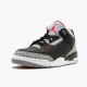 Nike Air Jordan 3 Retro OG Black/Cement Sort/Fire Rød-Cement Grå 854262 001 Aj3