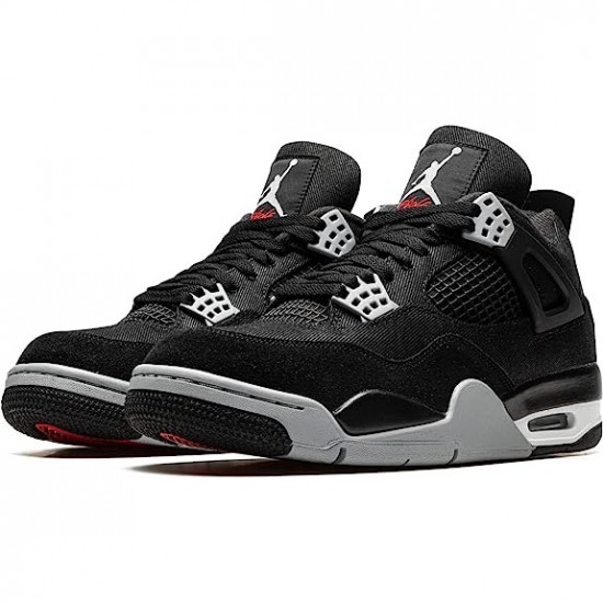 Nike Air Jordan 4 Retro Cactus Jack University Blå Sort Suede DH7138-006