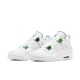 Nike Air Jordan 4 Retro Metallic Green Dame/Herre CT8527 113 Hvid/Metallic Silver-Pine Gre