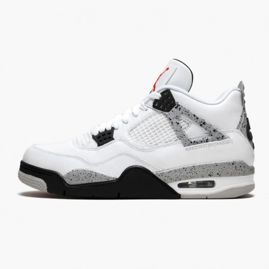 Nike Air Jordan 4 Retro OG White Cement Herre 840606 192