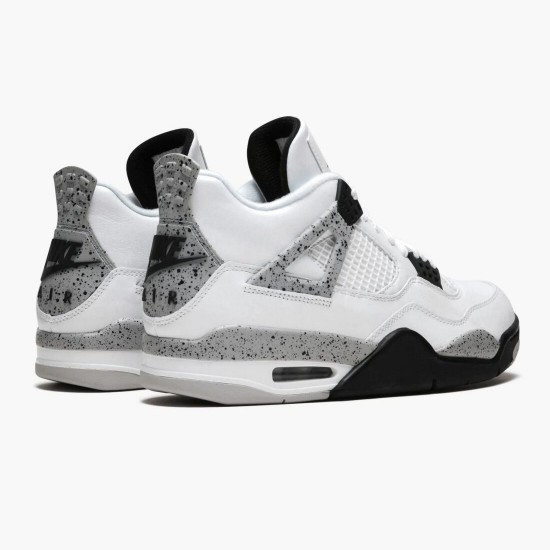 Nike Air Jordan 4 Retro OG White Cement Herre 840606 192