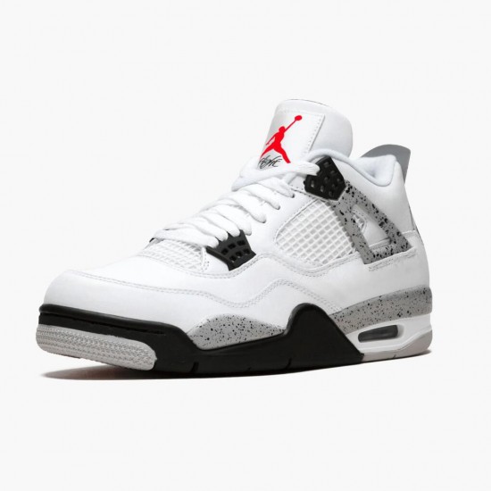 Nike Air Jordan 4 Retro OG White Cement Herre 840606 192