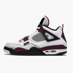 Nike Air Jordan 4 Retro "PSG Paris Saint Germain" Herre Hvid/Neutral Grå-Sort-Borde CZ5624 100