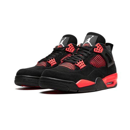 Nike Air Jordan 4 Retro Rød Thunder (GS)