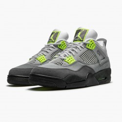 Nike Air Jordan 4 Retro SE "95 Neon" Herre Cool Grå/Volt-Wolf Grå-Anthr CT5342 007