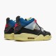 Nike Air Jordan 4 Retro Union Off Noir Dame/Herre DC9533 001 Off Noir/Brigade Blå-Dark Smo