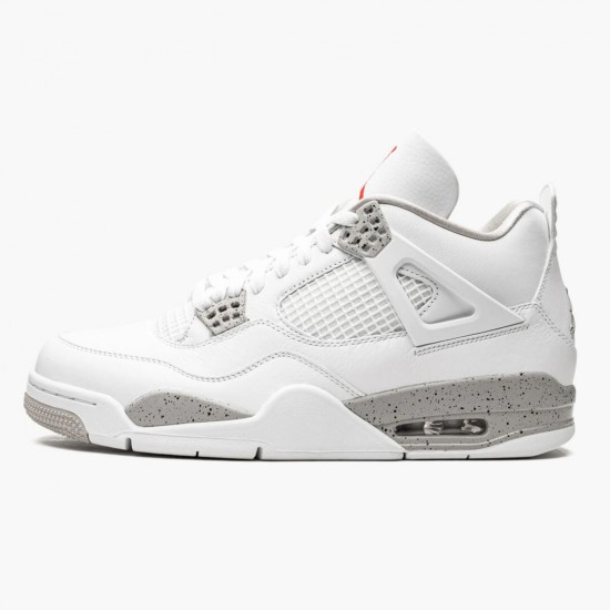 Nike Air Jordan 4 Retro White Oreo Herre Hvid Grå CT8527 100