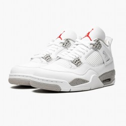 Nike Air Jordan 4 Retro "White Oreo" Herre Hvid Grå CT8527 100