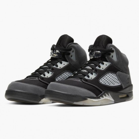 Nike Air Jordan 5 Retro Anthracite Herre Wolf Grå Sort DB0731 001