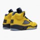 Nike Air Jordan 5 Retro Michigan (2019) Dame/Herre Amarillo/College Flåde CQ9541 704