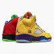 Nike Air Jordan 5 Retro What The Herre Varsity Maize/Court Lilla-Gho CZ5725 700