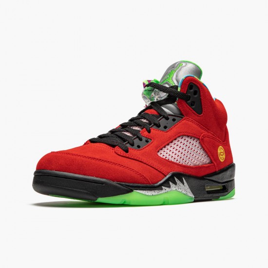 Nike Air Jordan 5 Retro What The Herre Varsity Maize/Court Lilla-Gho CZ5725 700