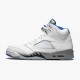 Nike Air Jordan 5 Retro White Stealth DD0587 140 Hvid/Stealth-Sort-Hyper Roya Herre