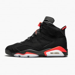 Nike Air Jordan 6 Retro "Black Infrared" Herre 384664 060 Sort/Infrared Sort