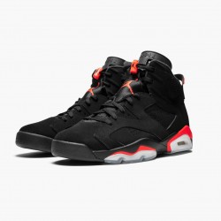 Nike Air Jordan 6 Retro "Black Infrared" Herre 384664 060 Sort/Infrared Sort