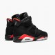 Nike Air Jordan 6 Retro Black Infrared Herre 384664 060 Sort/Infrared Sort