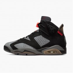 Nike Air Jordan 6 Retro "PSG Paris Saint-Germain" Dame/Herre CK1229 001 Iron Grå/Infrared 23-Sort Sort