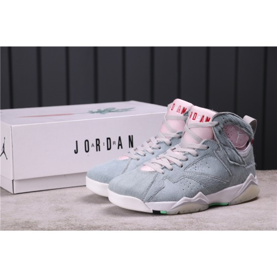 Nike Air Jordan 7 Retro Neutral Grey Herre Reflect Grå/Lyserød-Hvid CT8528 002