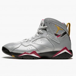 Nike Air Jordan 7 Retro "Reflections of A Champion" Herre Reflect Silver/Cardinal Rød-Bl BV6281 006 