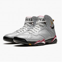 Nike Air Jordan 7 Retro "Reflections of A Champion" Herre Reflect Silver/Cardinal Rød-Bl BV6281 006 