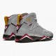 Nike Air Jordan 7 Retro Reflections of A Champion Herre Reflect Silver/Cardinal Rød-Bl BV6281 006