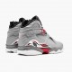 Nike Air Jordan 8 Reflections of a Champion Reflect Silver/Hyper Blå-True CI4073 001